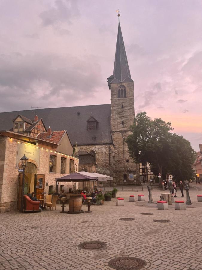 קדלינבורג Ferienwohnungen An Der Blasiikirche מראה חיצוני תמונה