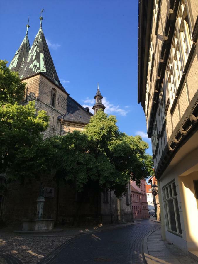 קדלינבורג Ferienwohnungen An Der Blasiikirche מראה חיצוני תמונה