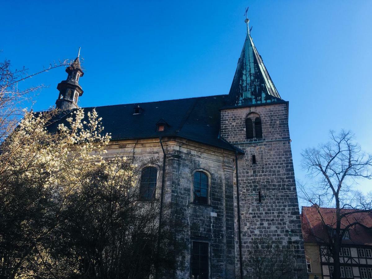 קדלינבורג Ferienwohnungen An Der Blasiikirche מראה חיצוני תמונה